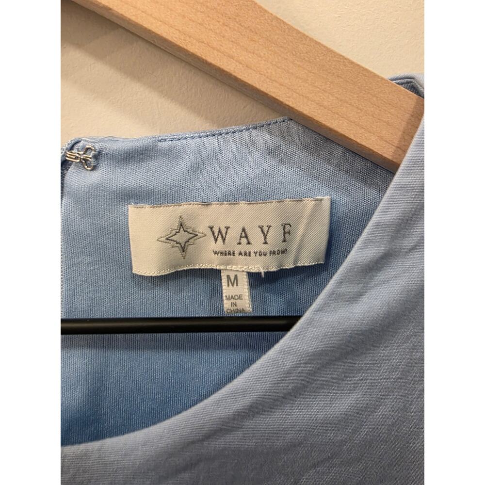 WAYF Puff Sleeve Side Cutout Mini Dress - Picture 4 of 7